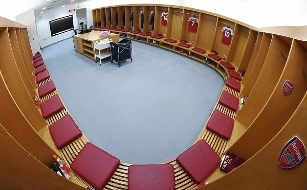 Arsenal Changing Room Before Arsenal FC vs AFC Bournemouth: 2018-19 Premier League