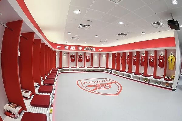 Arsenal Changing Room Before Arsenal FC vs Newcastle United, Premier League 2022-23