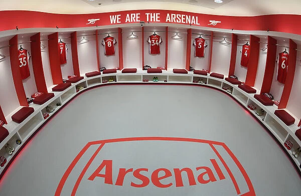 Arsenal Changing Room Before Arsenal vs Manchester City - Premier League 2021-22
