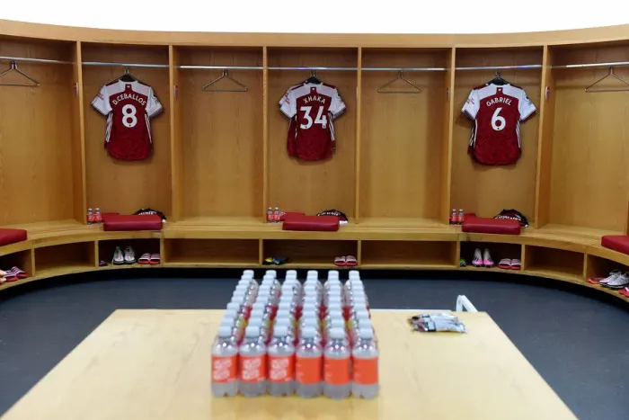 Framed Print : Empty Arsenal Changing Room: Arsenal vs Sheffield United, 2020-21 Premier League - Behind Closed Doors Framed Print : Empty Arsenal Changing Room: Arsenal vs Sheffield United, 2020-21 Premier League - Behind Closed Doors