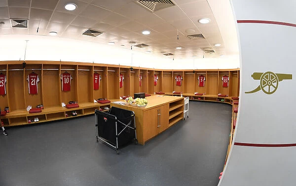 Arsenal Changing Room Before Carabao Cup Match vs AFC Wimbledon (2021-22)
