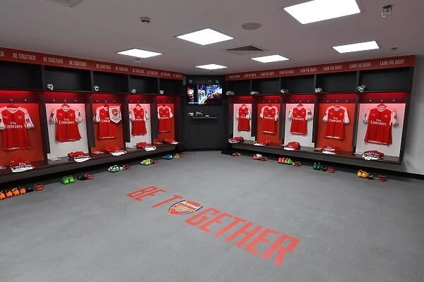 Arsenal Changing Room: FA Cup Semi-Final Showdown against Manchester City