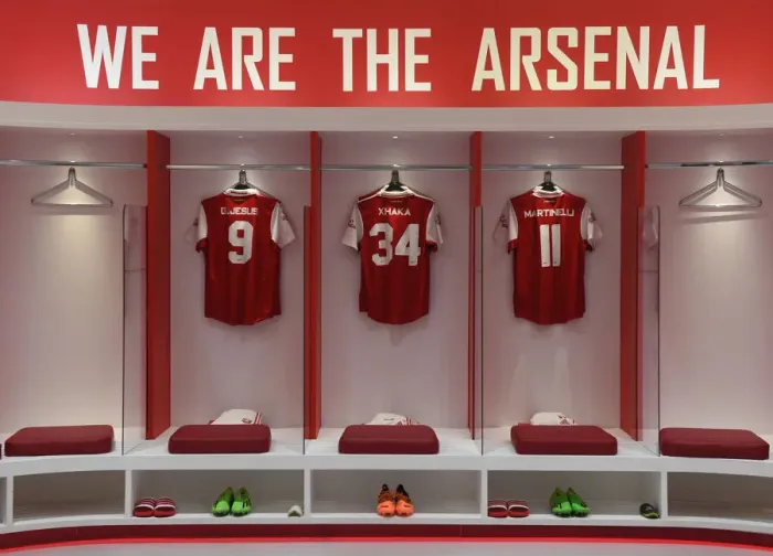 Framed Print : Arsenal Changing Room: Gabriel Jesus, Granit Xhaka, and Gabriel Martinelli Prepare for Arsenal v Sevilla (Emirages Cup 2022) Framed Print : Arsenal Changing Room: Gabriel Jesus, Granit Xhaka, and Gabriel Martinelli Prepare for Arsenal v Sevilla (Emirages Cup 2022)