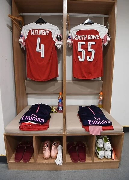 Arsenal in the Changing Room: Gearing Up for the Qarabag Battle in UEFA Europa League 2018-19