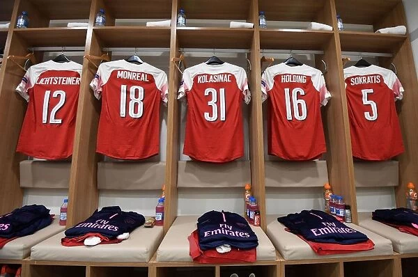 Arsenal in the Changing Room: Gearing Up for Qarabag Clash (2018-19 Europa League)