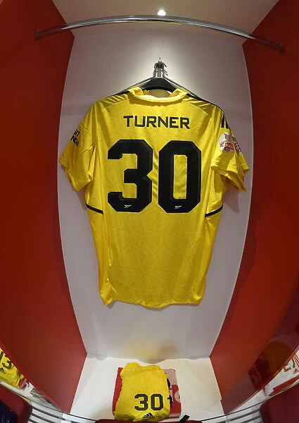 Arsenal Changing Room: Matt Turner's Shirt Before Arsenal vs Sevilla (Emirates Cup 2022)