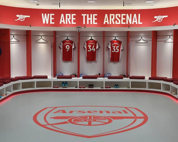 Arsenal Changing Room: Pre-Match Focus against Wolverhampton Wanderers (Premier League, 2021-22)