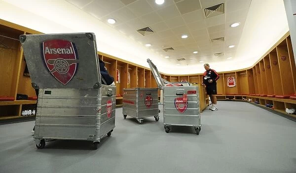 Arsenal Changing Room: Pre-Match Focus against Sunderland (Premier League, 2015-16)