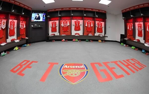 Arsenal Changing Room: Pre-Match Tension - Arsenal vs Manchester City FA Cup Semi-Final