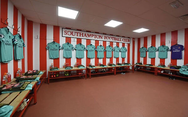 Arsenal Changing Room Before Southampton Clash - Premier League, December 2018