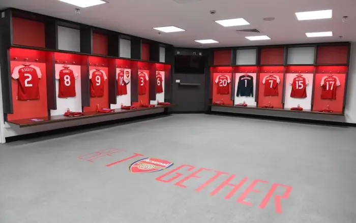 Framed Print : Arsenal changingroom. Arsenal Women 1: 3 Chelsea Ladies Framed Print : Arsenal changingroom. Arsenal Women 1: 3 Chelsea Ladies