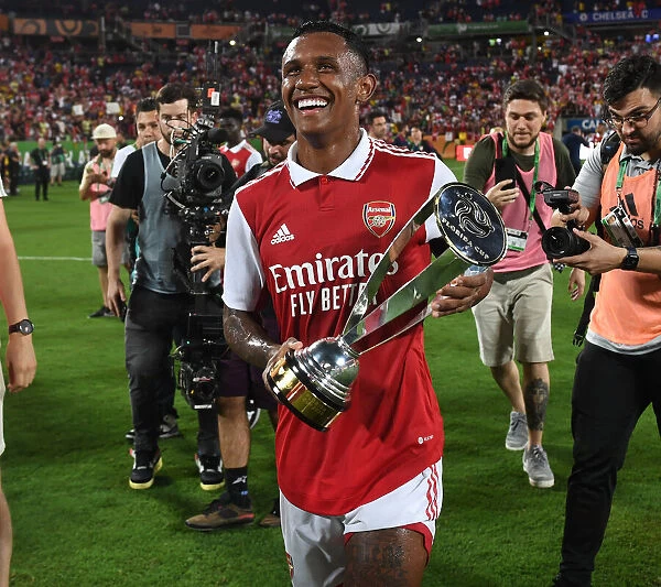 Arsenal Claims Victory in Florida Cup: Marquinhos Lifts the Trophy After Arsenal's Win Against Chelsea