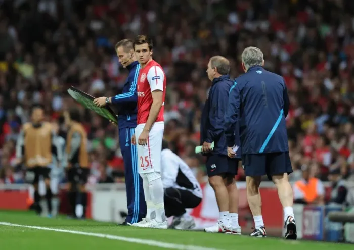 Framed Print : Arsenal Debut: Carl Jenkinson in Champions League Play-Off vs Udinese (2011-12) Framed Print : Arsenal Debut: Carl Jenkinson in Champions League Play-Off vs Udinese (2011-12)