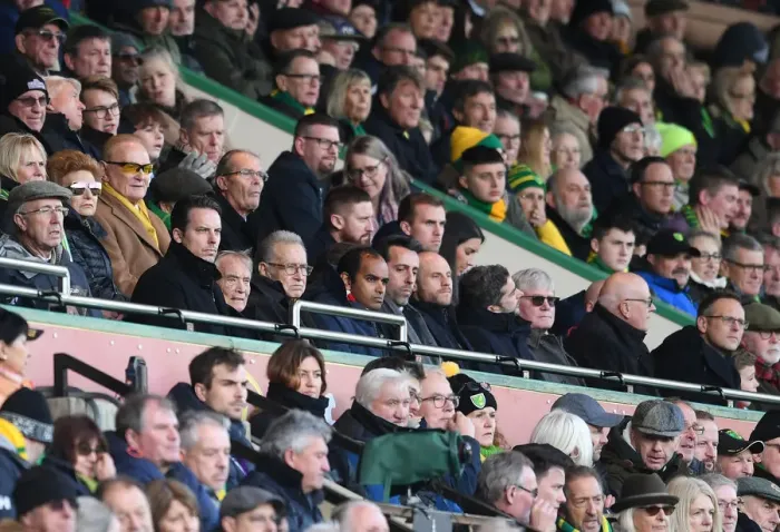 Framed Print : Arsenal Director Josh Kroenke at Norwich City vs Arsenal Premier League Match, December 2019