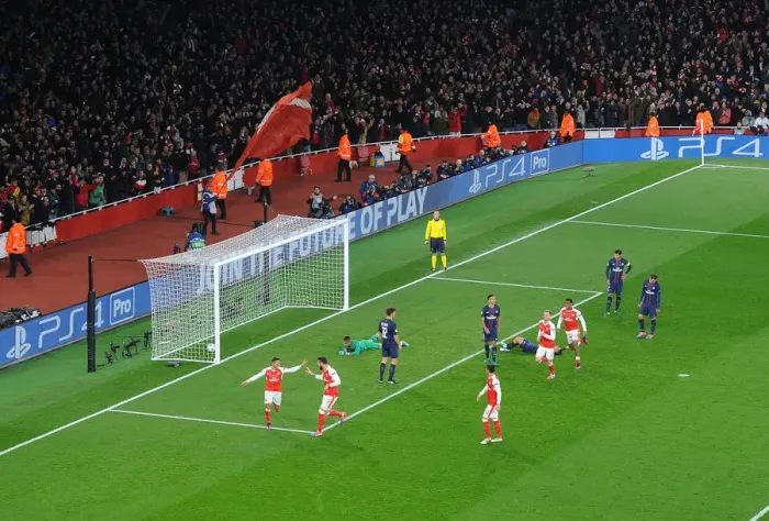 Framed Print : Arsenal Doubles Up: A Memorable 2-1 Victory Over Paris Saint-Germain in the 2016-17 Champions League Framed Print : Arsenal Doubles Up: A Memorable 2-1 Victory Over Paris Saint-Germain in the 2016-17 Champions League