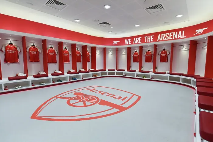 Framed Print : Arsenal Dressing Room: Pre-Match Moments vs. Wolverhampton Wanderers (2022-23) Framed Print : Arsenal Dressing Room: Pre-Match Moments vs. Wolverhampton Wanderers (2022-23)