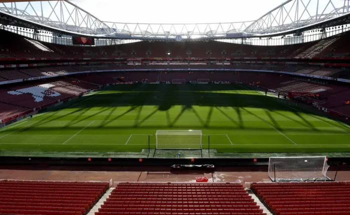 Framed Print : Arsenal at Emirates: Pre-Match Scene vs Sheffield United (Premier League, 2019-20)