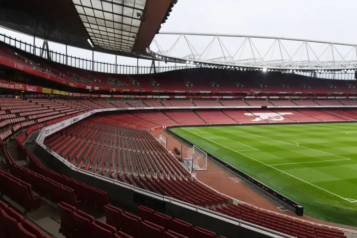 Framed Print : Arsenal at Emirates Stadium: Arsenal v Burnley, Premier League 2021-22