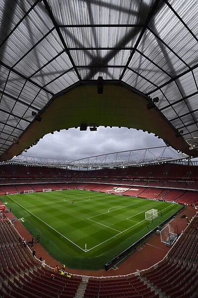 Arsenal at Emirates Stadium: Pre-Match Scene vs Crystal Palace, Premier League 2021-22