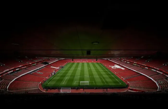 Framed Print : Arsenal at Emirates Stadium: Pre-Match Scene vs Manchester City (2018-19) Framed Print : Arsenal at Emirates Stadium: Pre-Match Scene vs Manchester City (2018-19)
