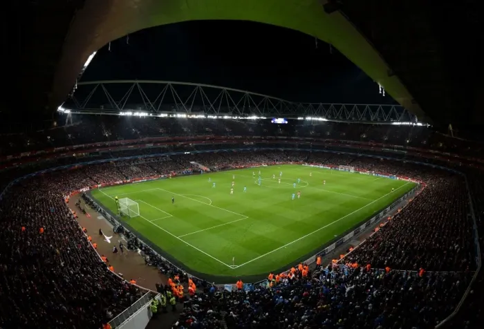 Framed Print : Arsenal at Emirates Stadium: Preparing for Marseille in the UEFA Champions League