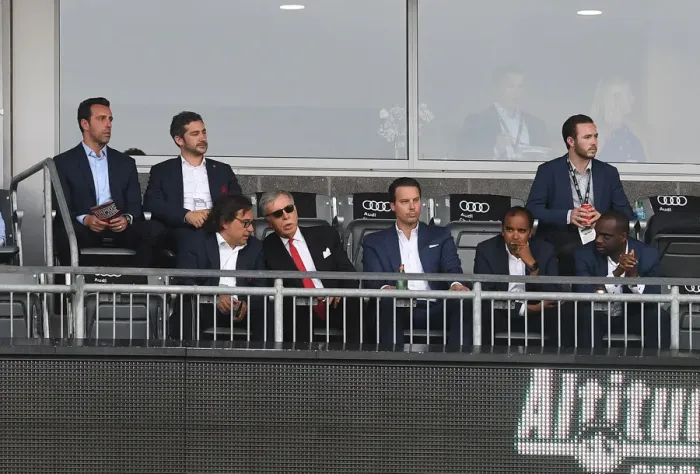 Framed Print : Arsenal Executives at 2019 Colorado Rapids Match Framed Print : Arsenal Executives at 2019 Colorado Rapids Match