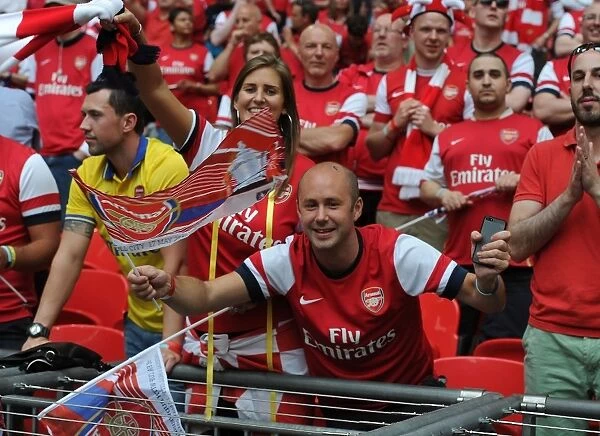 Arsenal FA Cup Final: Ardent Fans Await Showdown against Hull City at Wembley Stadium
