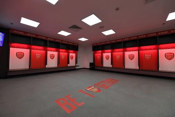 Arsenal FA Cup Semi-Final: Empty Arsenal Changing Room before Manchester City Showdown