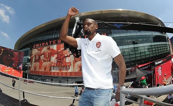 Arsenal FA Cup Victory: Abou Diaby's Triumph at the 2014 Parade