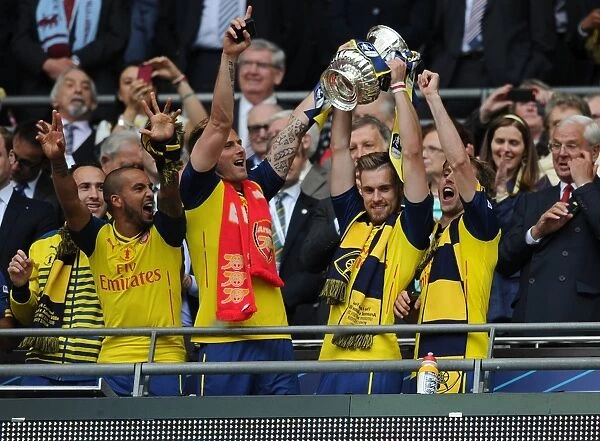 Arsenal FA Cup Victory: Arsenal vs Aston Villa, 2015