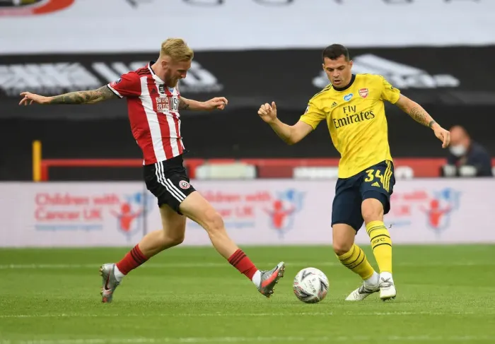 Framed Print : Arsenal Faces Sheffield United in FA Cup Quarterfinals