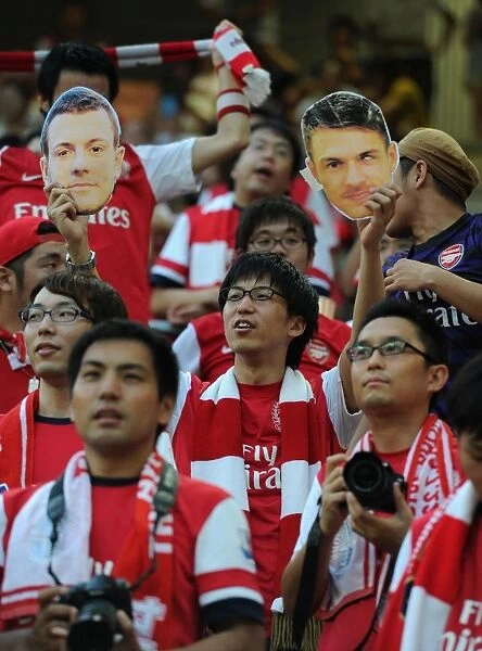Arsenal fan. Nagoya Grampus 1: 3 Arsenal. Pre Season Friendly. Arsenal Pre Season Tour of Asia