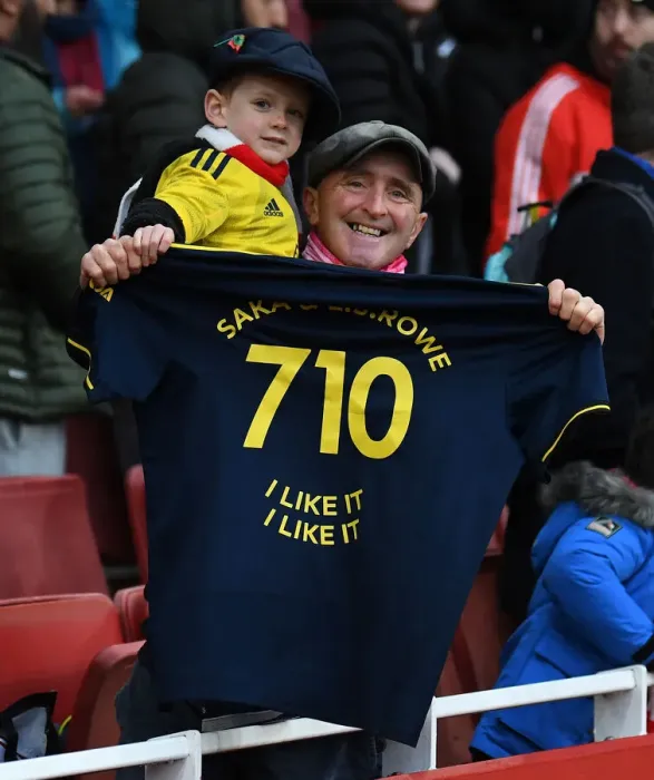 Framed Print : Arsenal Fan and Son's Emotional Reaction After Match vs Newcastle United (Arsenal v Newcastle United 2021-22) Framed Print : Arsenal Fan and Son's Emotional Reaction After Match vs Newcastle United (Arsenal v Newcastle United 2021-22)