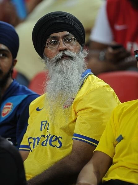 Arsenal Fan in the Thick of It: Arsenal vs. Singapore XI, Barclays Asia Trophy, 2015