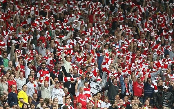 Arsenal fans. Arsenal 3:0 Sparta Prague, UEFA Champions League