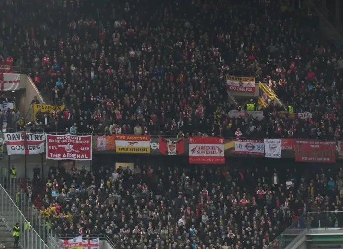 Framed Print : Arsenal Fans in Action at FC Koln: UEFA Europa League 2017-18 Framed Print : Arsenal Fans in Action at FC Koln: UEFA Europa League 2017-18