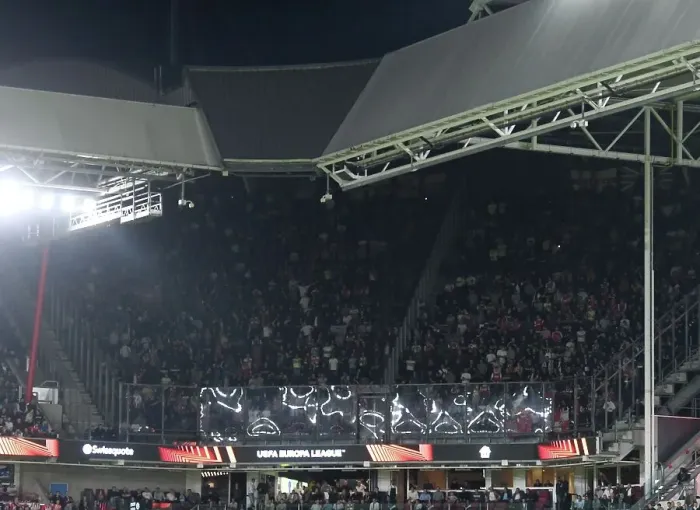 Framed Print : Arsenal Fans in Action at PSV Eindhoven: UEFA Europa League Group A Match, 2022-23 Framed Print : Arsenal Fans in Action at PSV Eindhoven: UEFA Europa League Group A Match, 2022-23