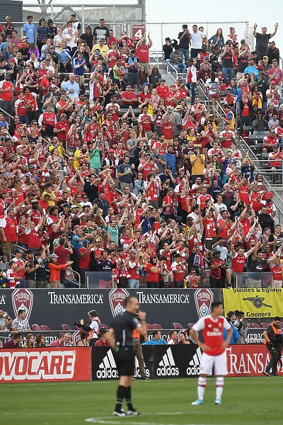 Arsenal Fans Cheering at Colorado Rapids vs Arsenal (2019-20)