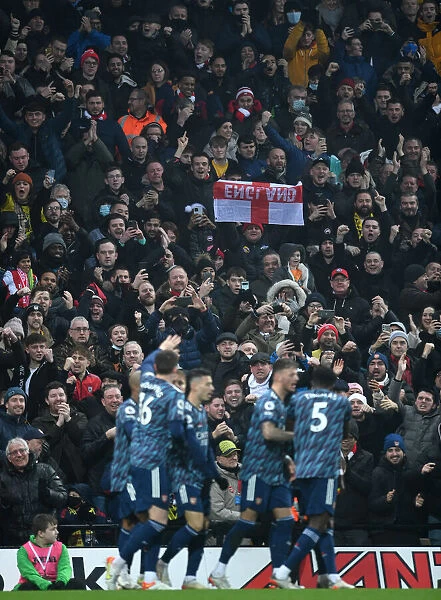 Arsenal Fans Ecstatic: First Goal Celebration vs Norwich City in Premier League 2021-22