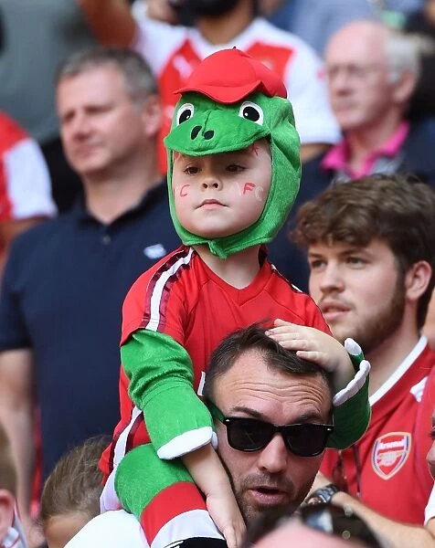 Arsenal Fan's Emotion after FA Community Shield Match against Chelsea, 2017