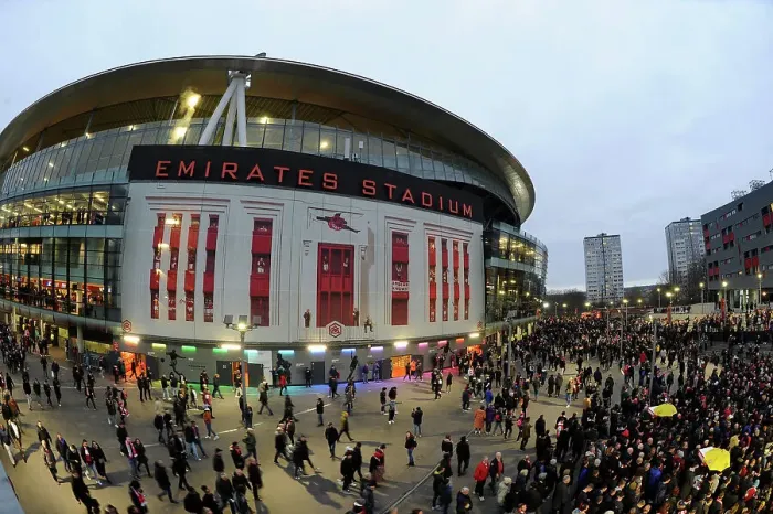 Framed Print : Arsenal Fans Exit Emirates Stadium After Match Against Brentford, Premier League 2022-2023 Framed Print : Arsenal Fans Exit Emirates Stadium After Match Against Brentford, Premier League 2022-2023