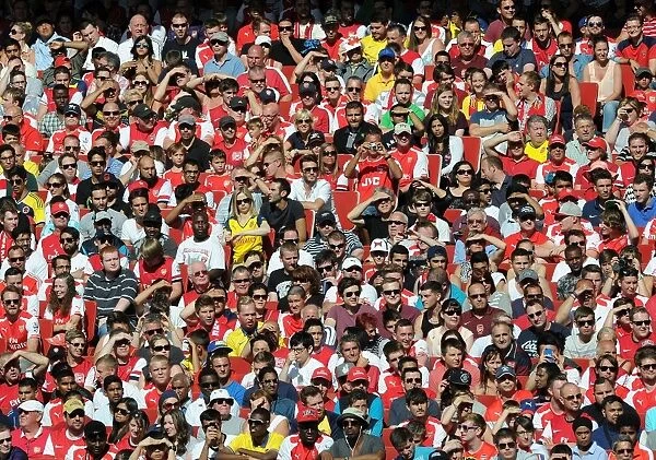Arsenal Fans in Full Force: Arsenal v AS Monaco, Emirates Cup 2014