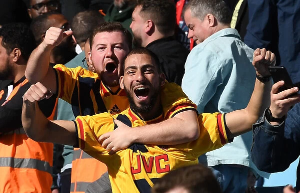 Arsenal Fans in Full Force at Aston Villa vs Arsenal, Premier League