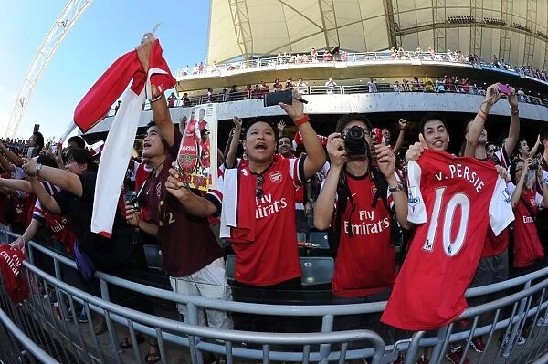 Arsenal Fans in Full Force: Kitchee FC vs Arsenal (2012-13)