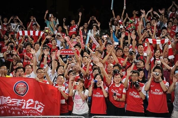 Arsenal Fans in Full Force: Kitchee FC vs Arsenal FC (2012-13)