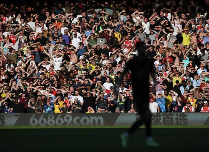 Framed Print : Arsenal Fans in Full Force at Nottingham Forest vs Arsenal FC, Premier League 2022-23 Framed Print : Arsenal Fans in Full Force at Nottingham Forest vs Arsenal FC, Premier League 2022-23