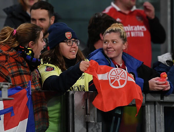 Arsenal Fans Gather Before Juventus Showdown in UEFA Women's Champions League