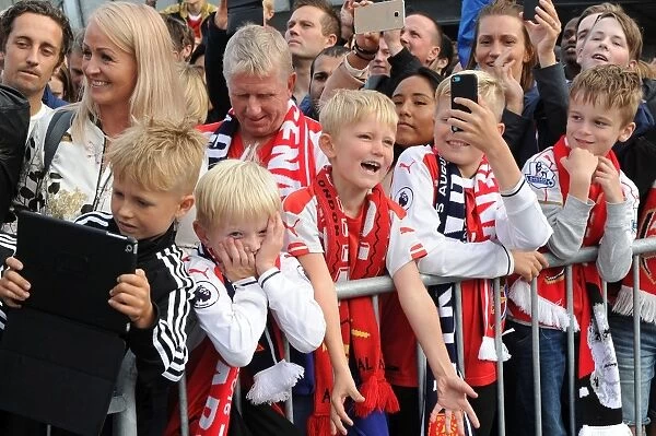 Arsenal Fans Gather for Pre-Season Friendly in Norway, 2016 (Viking FK vs Arsenal)