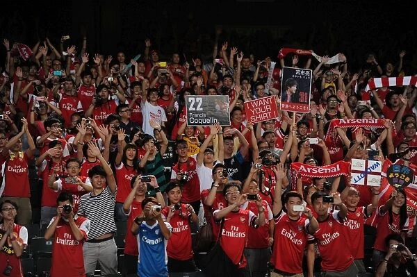 Arsenal Fans in Hong Kong: Kitchee FC vs Arsenal FC (2012)