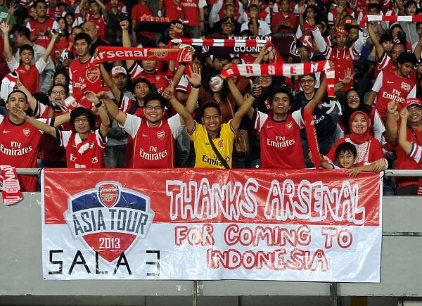 Arsenal Fans in Jakarta: Clash with the Indonesia Dream Team (2013-14)